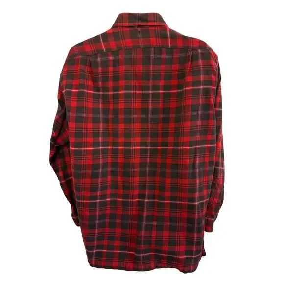 Vintage Polo Ralph Lauren Buffalo Plaid Long Sleeve Shirt. Size Large - Picture 8 of 10